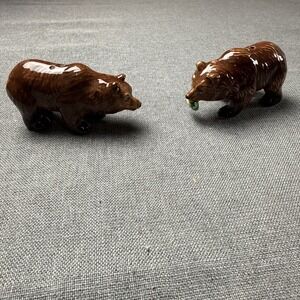 Brown Bear Set Salt And Pepper Shaker